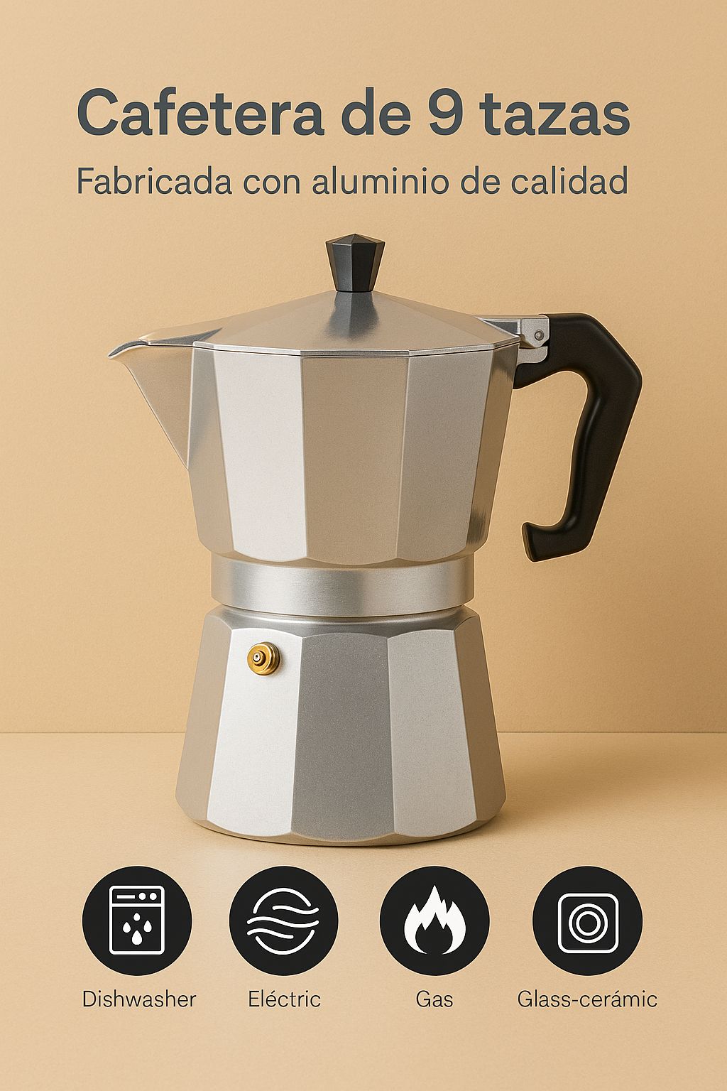 Cafetera 9 tazas